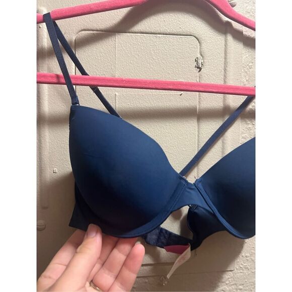 PINK By Victoria’s Secret Blue Bra Woman’s Size 36B - Picture 3 of 11